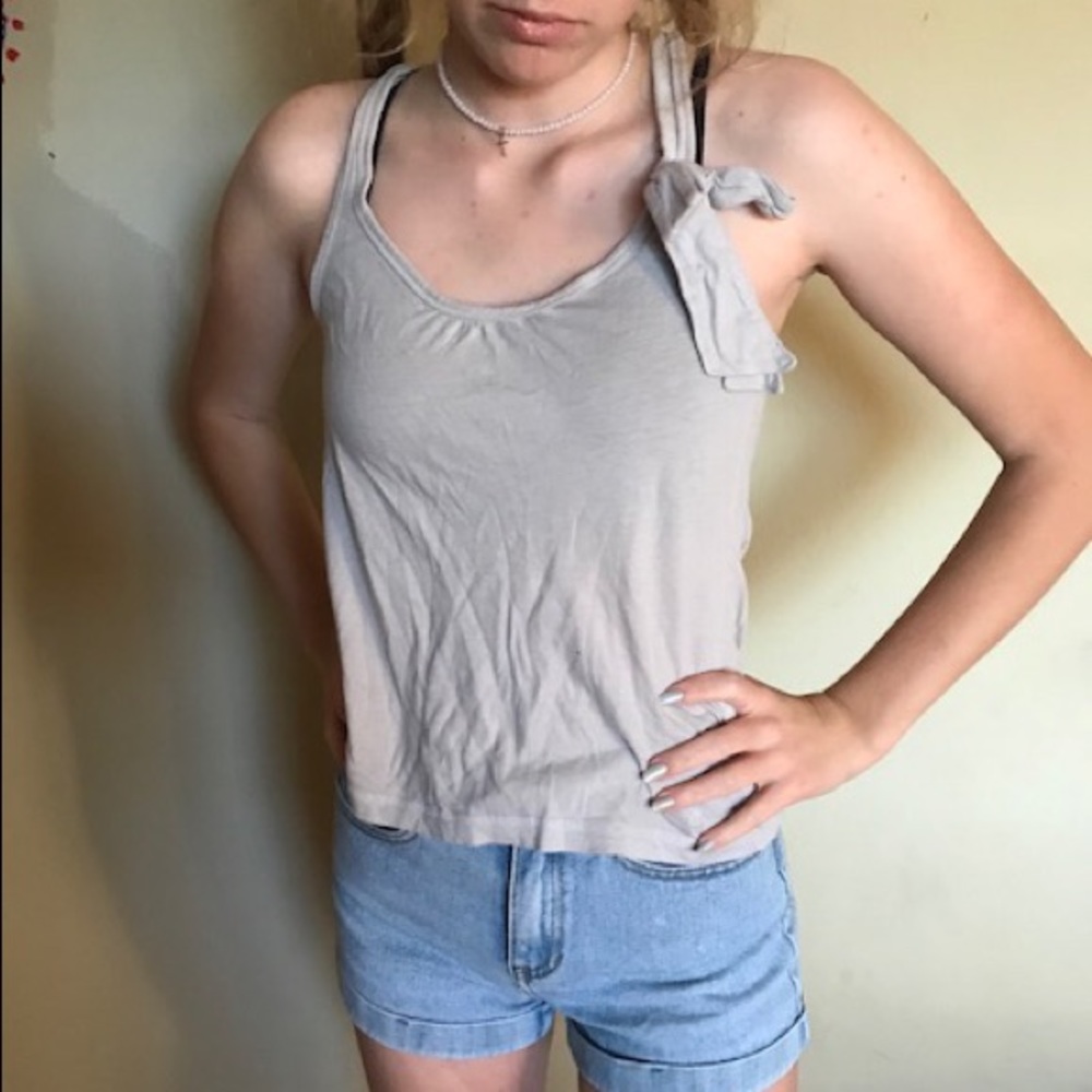 Abercrombie Bow Tank Top
